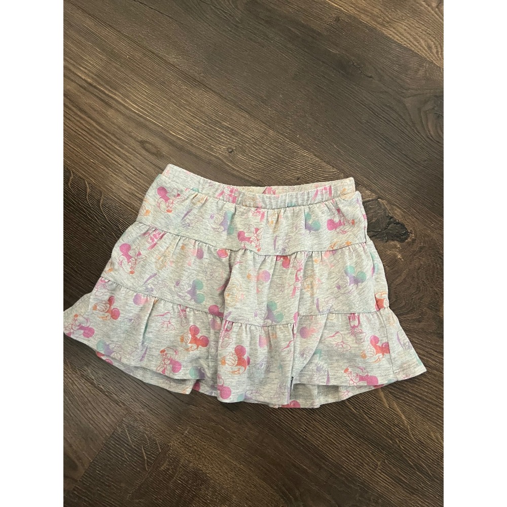 Disney‎ Jumping Beans Girls Minnie Mouse Cartwheel Scooter Skort Gray 4T